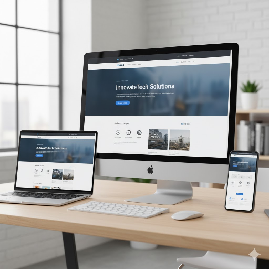 Contoh Desain Web Bisnis A